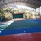 SE REALIZO EL PINTADO DE LA CANCHA DEL BARRIO PIEDRAS VERDES 
